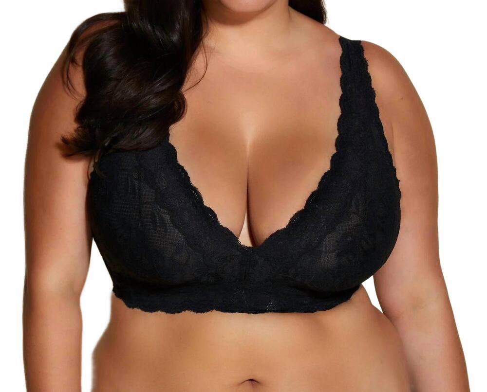 NEW COSABELLA ultra curvy plunge bralette in black